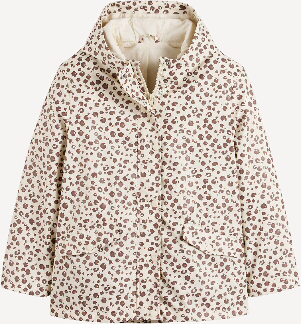 LA REDOUTE COLLECTIONS Ciré à capuche imprimé léopard
