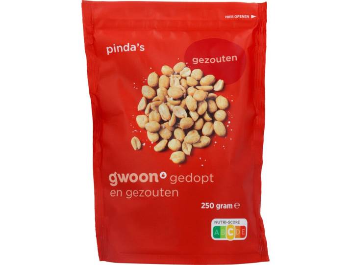 G'woon Zoute Pinda's - 250 g