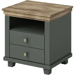 NACHTTISCH EVOLETTA 52/54/42 cm Grün