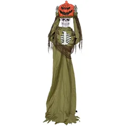 HALLOWEEN-DEKORATION Metall Polyesterfaser Dunkelgrün