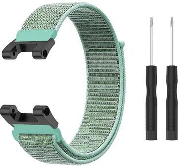 Everyday Crate Amazfit T Rex T Rex Pro Ares Nylon Watch Band Adjustable Replacement Strap green