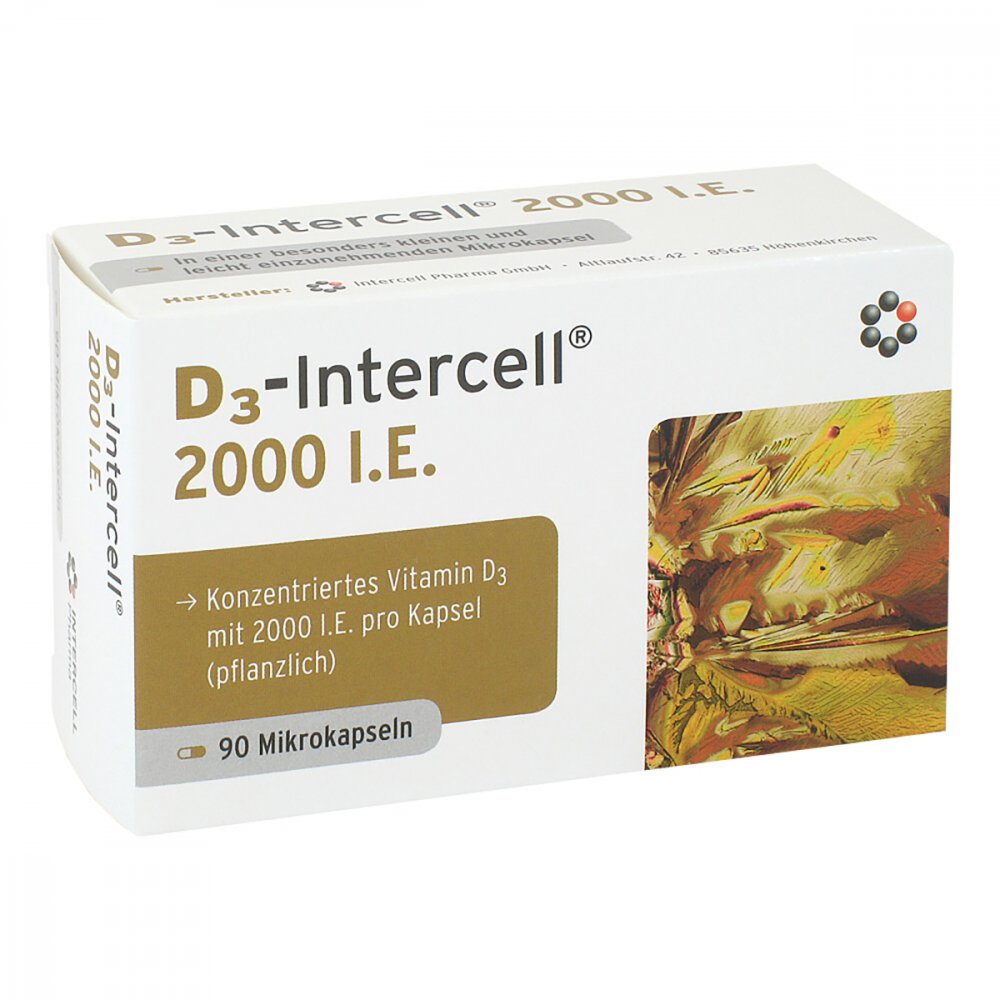 INTERCELL-Pharma GmbH D3-intercell 2000 I.e. Kapseln 03735481