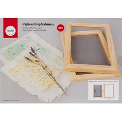 Papierschöpfrahmen, 2-teilig, 30 x 21 cm