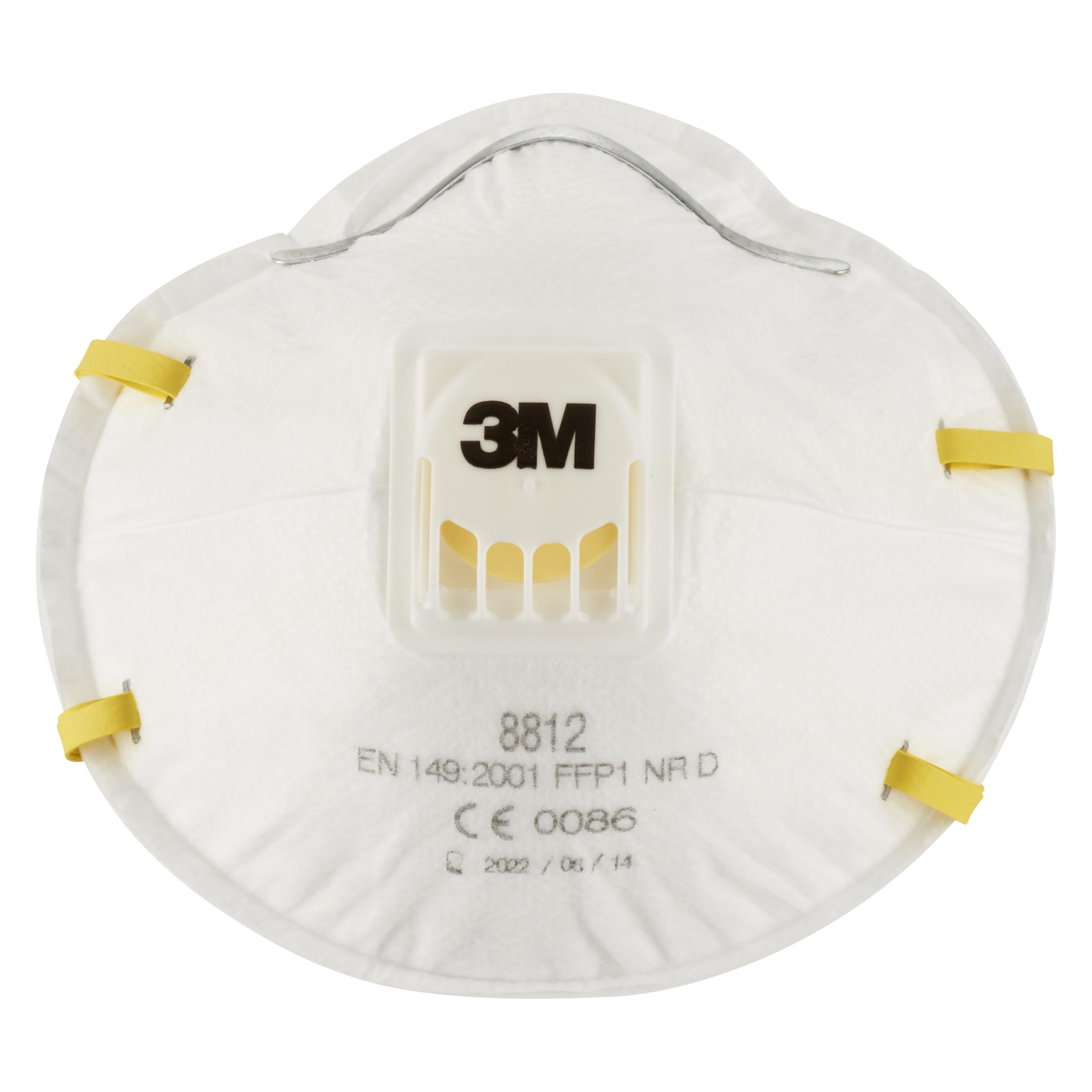 3M Aura Maske mit Ventil (FFP1, 3x) (8812C3)