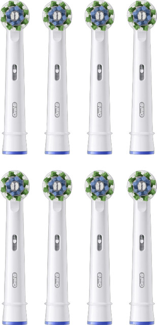 Oral-B Pro Cross Action Wit (8 stuks)