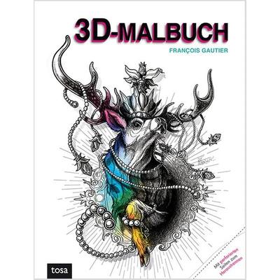 3D-Malbuch, Taschenbuch von , Tosa, 978-3-86313-572-0