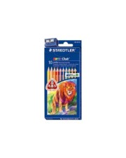 STAEDTLER Noris Club Jumbo Farbstift verschiedene Farben 4 mm Packung mit 10 Triangular jumbo coloured pencil (128 NC10)