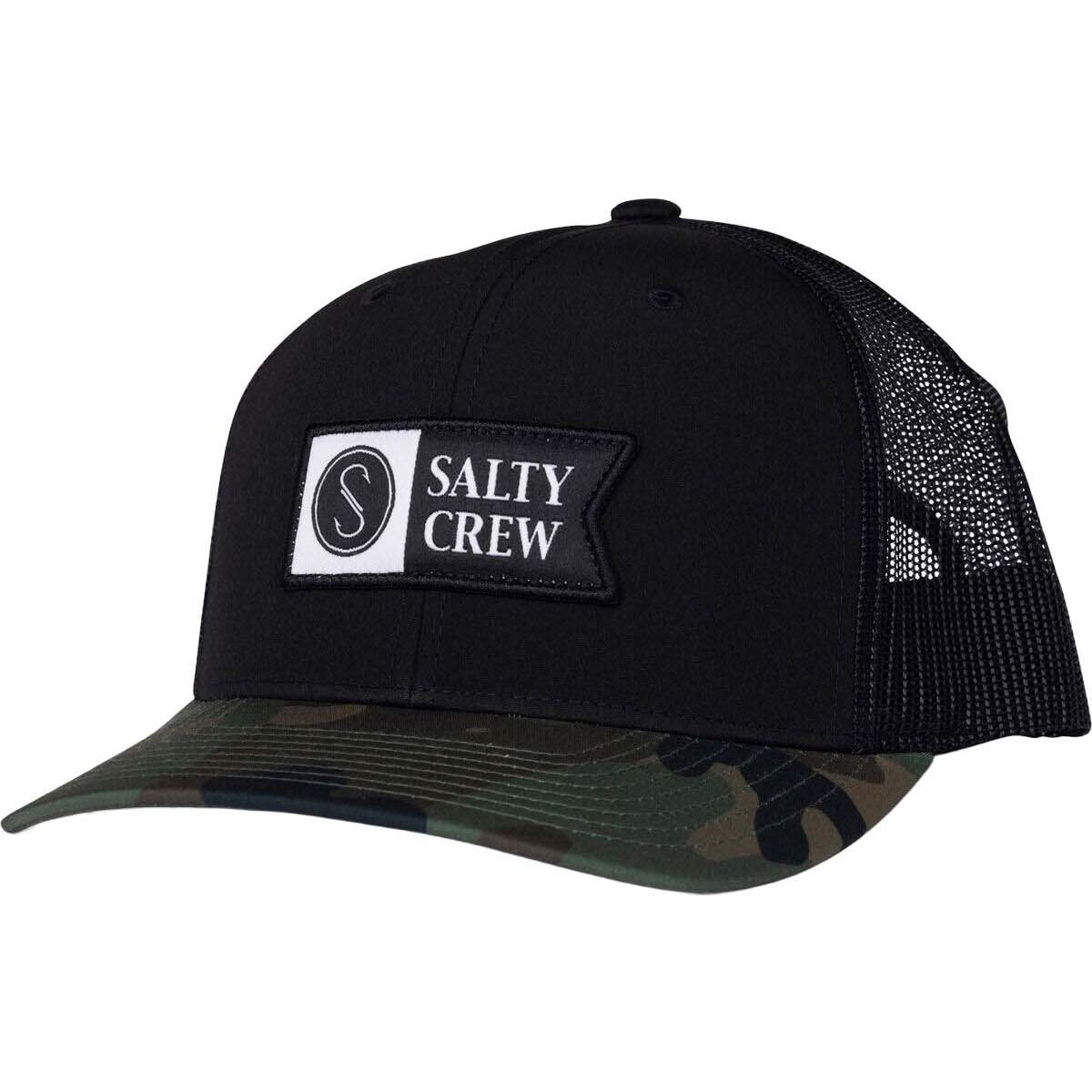 Salty Crew Pinnacle 2 Retro Trucker camo black (CAMOBLK) 1Sz 35035347-CAMOBLK-1Sz