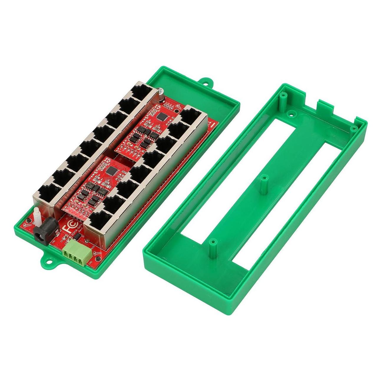 Extralink ACTIVE POE INJECTOR 8 PORT GIGABIT 802.3AT/AF MODE A - - 8-Port Gigabit Ethernet (802.3af (PoE), 802.3at (PoE+)) (EX.12561)