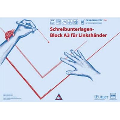 Schreibunterlagen-Block DESK-PAD LEFTY®, DIN A3, für Linkshänder