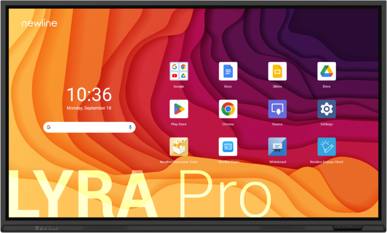 Monitor Interativo Newline Lyra Pro 98