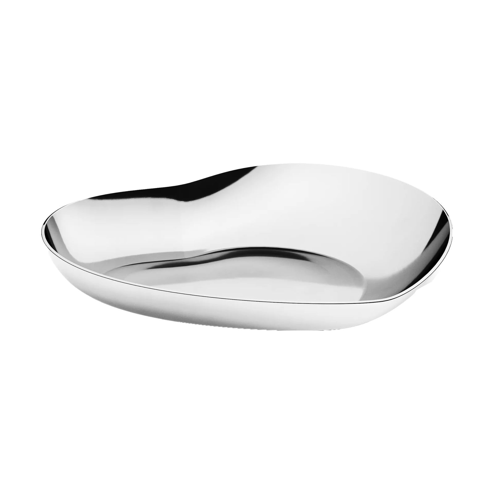 Georg Jensen Heart schaal van roestvrij staal