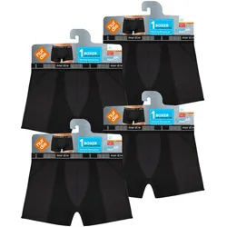 NUR DIE Herren Retro Pants Boxer 3D-Flex Air Retroshorts 4er Pack