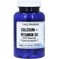 Calcium+vitamin D3 GPH Kapseln 120 St