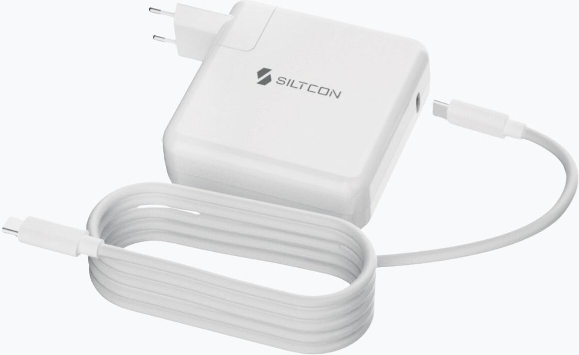 Siltcon® USB C oplader 96W – USB C Adapter – Oplader USB C – 15W, 45W, 65W, 87W & 96W – Universeel Laptops, Tablets en Telefoons – 2 Meter USB-C Snellaadkabel