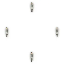 4x Glühkerze BOSCH 0 250 202 149 für Proton Persona 400