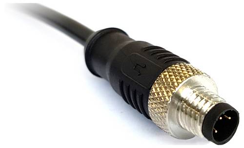 Bulgin PXPTPU12FIM04DCL010PUR Sensor-/Aktor-Steckverbinder