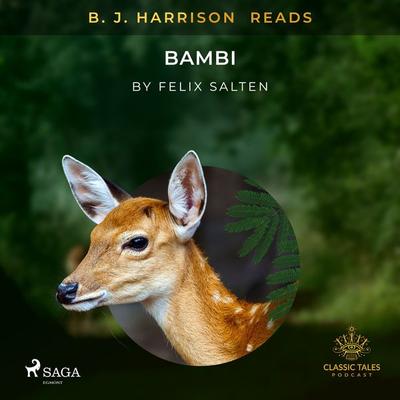 B. J. Harrison Reads Bambi - Felix Salten, Audio, 9788726572698