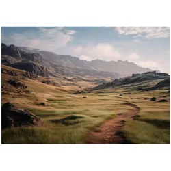 FOTOTAPETE Landschaft Natur Braun 150x105 cm