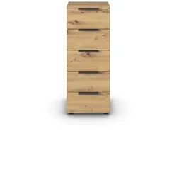Kommode Flipp Holzoptik Braun Eiche
