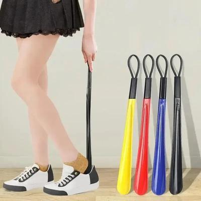 Extra Long Flexible Shoe Horn Effortless Footwear Entry Without Bending yellow