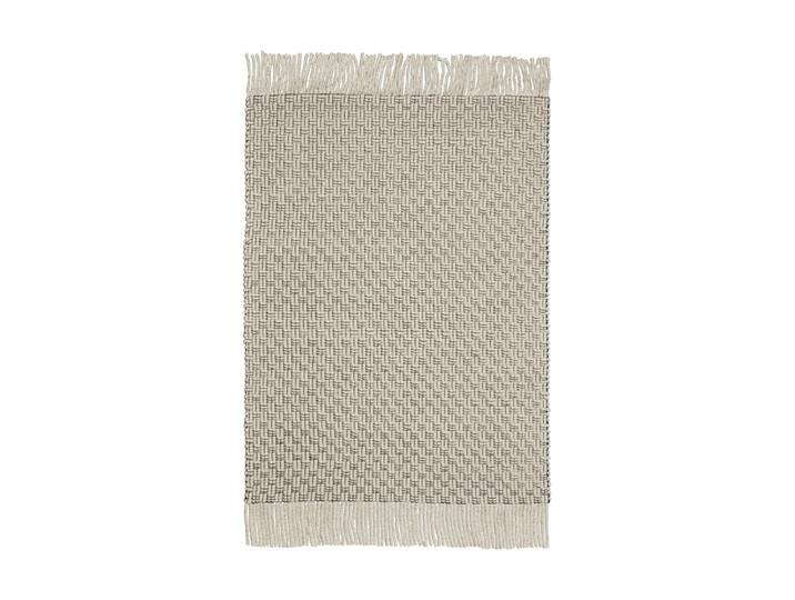 Ferm Living Udo tapis Off white-black, 140x200 cm