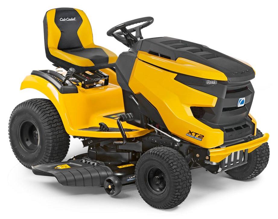Cub Cadet XT2P S107 13AGA1CS603 Rasentraktor mit Frontantrieb, 4-Takt Benzinmotor, 107cm Schnittbreite, Radantrieb, Mulchmäher, Grasfang seitlich