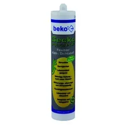 Kleber Bau/Montage kalt 310ml weiß GECKO, Hybrid-Kleber 1-K
