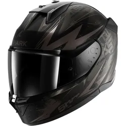 Shark D-Skwal 3 Blast-R, Integralhelm - Matt Schwarz/Bronze - XL