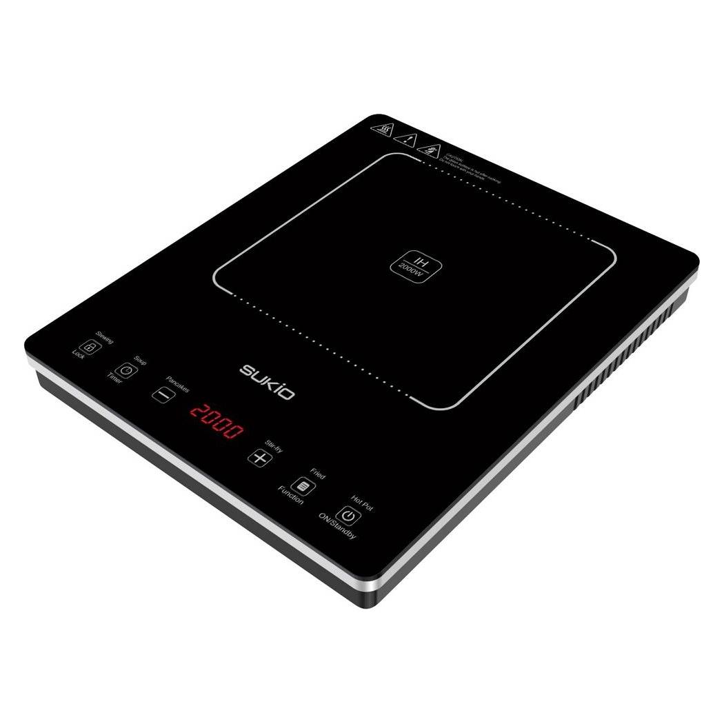 2000 W SK-20CB10T Induktionsplatte Timerfunktion, Multifunktion, Überhitzungssch (SK-20CB10T)