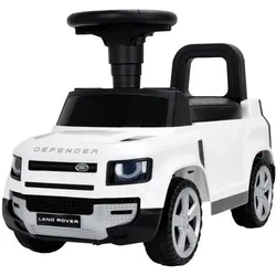 Kids Globe Farming Land Rover Kinderauto, weiss, mit Sound – 67 cm