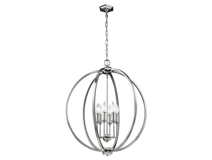 Elstead Lighting Hängeleuchte, Nickelfarben, Metall, Kugel, 86.4 cm, RoHS, Lampen & Leuchten, Innenbeleuchtung, Hängelampen, Pendelleuchte