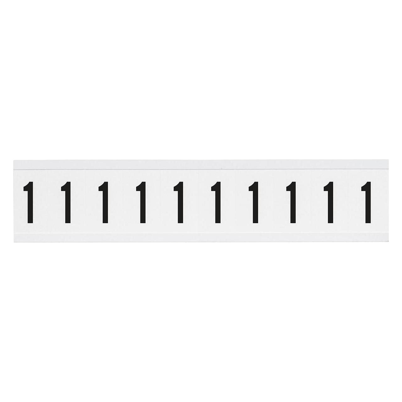 Brady W15 Series, Etiketten mit Zahlen und Buchstaben (NL-W15-1)