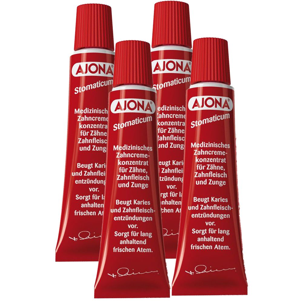 Ajona Stomaticum Zahncreme 4x25 ml