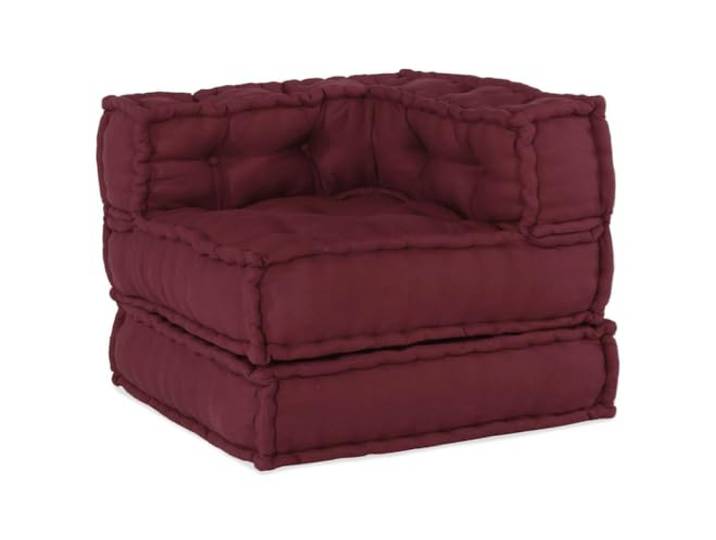 vidaXL Modulares Sofaelement Kastanienbraun 70x70x54 cm Stoff, Sofa, Sitzpouf, Schlafsofa, modulares Sofa, Sitzpuff, Palettenkissen, Stoffsofa, Bodensofa