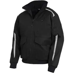 Pilotenjacke "VOLKER" - S - schwarz