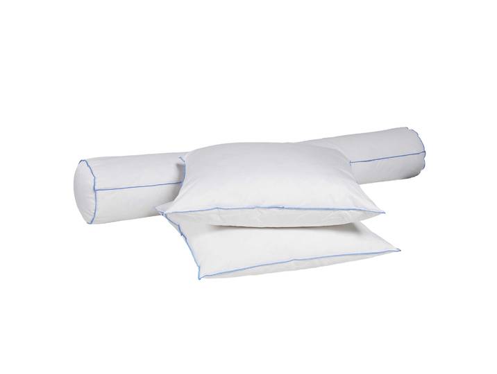 Someo - Pack Oreiller Et Traversin Moelleux/ferme Duvet De Canard Anti-allergènes 90