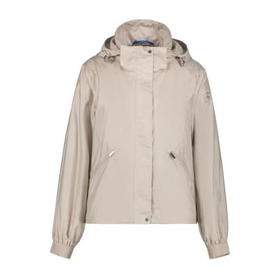 Outdoorjacke LUHTA "Luhta Jacke Ahvenus", Damen, Gr. 46, beige (kitt), Stoff, 100% Polyester, normal, Jacken Outdoorjacke