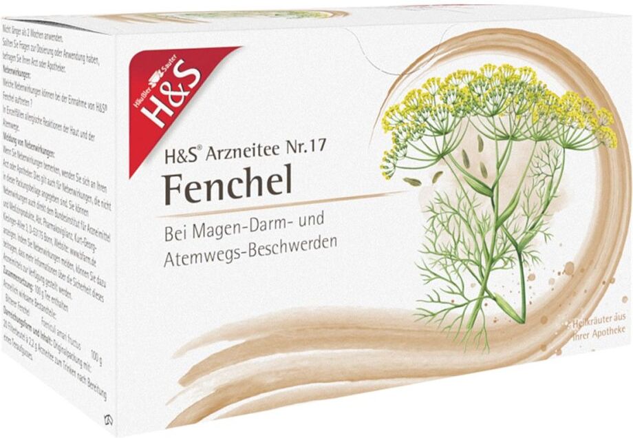 H&s Fencheltee ungemischt Filterbeutel