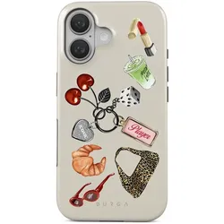 Burga Tough MagSafe Case Apple iPhone 16 - It Girl (Apple iPhone 16), Smartphone Hülle, Mehrfarbig