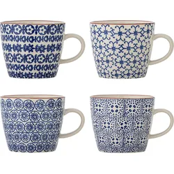 Karine Tassen, blau, 4 St.