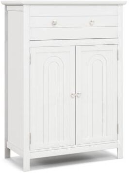 Costway Free Standing Bathroom Storage Cabinet with Large Drawer