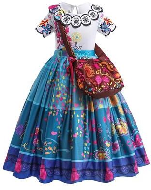 Uplift Treasures Girls Princess Cosplay Dress Costume For Kids 2 size 100