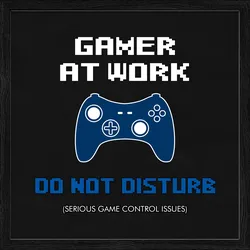 Gerahmtes Bild DO NOT DISTURB (BHT 32,50x32,50x1,80 cm) - bunt - BHT 32,50x32,50x1,80 cm
