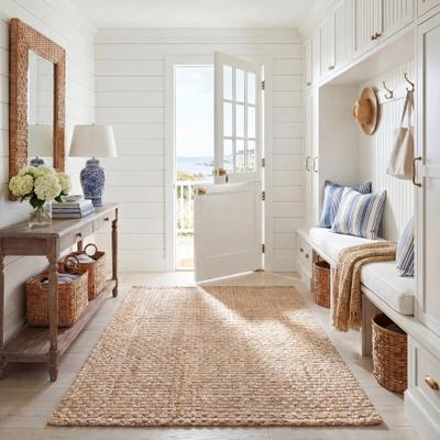 SAFAVIEH Handmade Ornella Basketweave Natural Jute Fiber Rug
