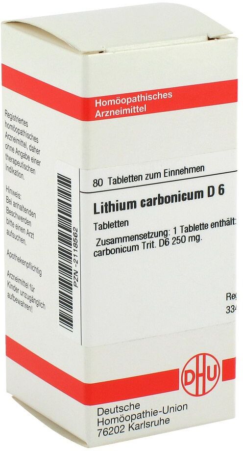 DHU Lithium Carb. D6 Tabletten
