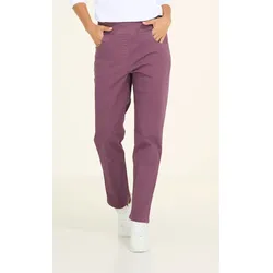 Baumwoll-Mix Hose in beere in Größe 48 von DW-Shop, Beere, 48