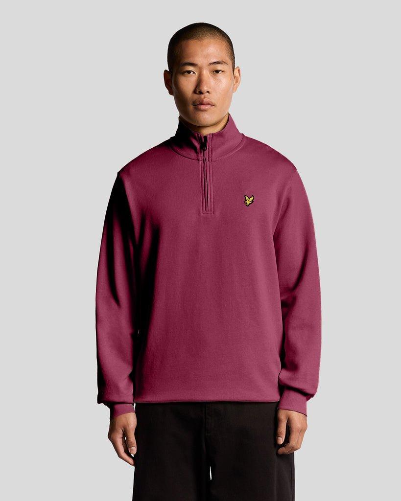Viertelreißverschluss-Pullover-Sweatshirt