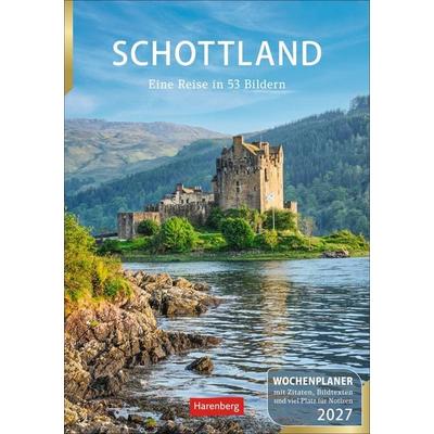 Schottland Wochenplaner 2027 - Eine Reise in 53 Bildern