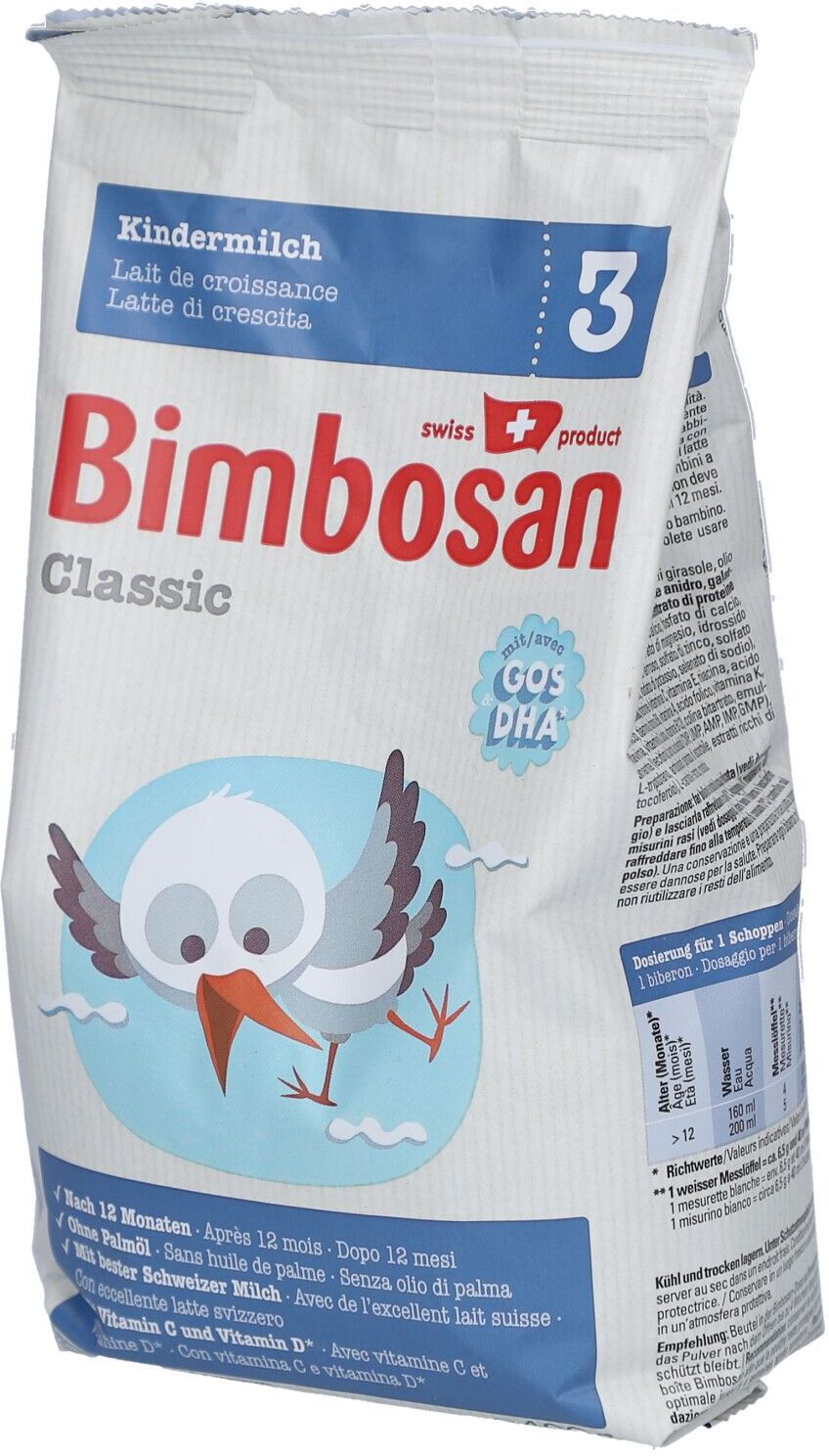 Bimbosan Classic 3 Kinder refill 400 g Pulver